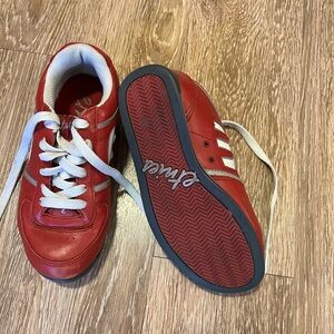 Vintage Red Etnies Sneakers